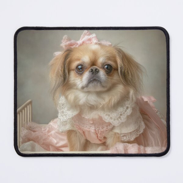 Item preview, Pekingese in Pink Dress designed and sold by Elisabeth Lucas.