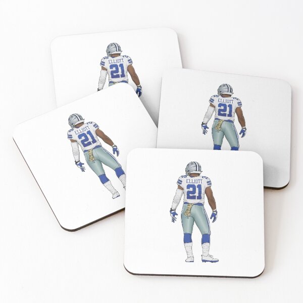Item preview, Ezekiel Elliott #21 Standing Back designed and sold by EndZoneEmporium.
