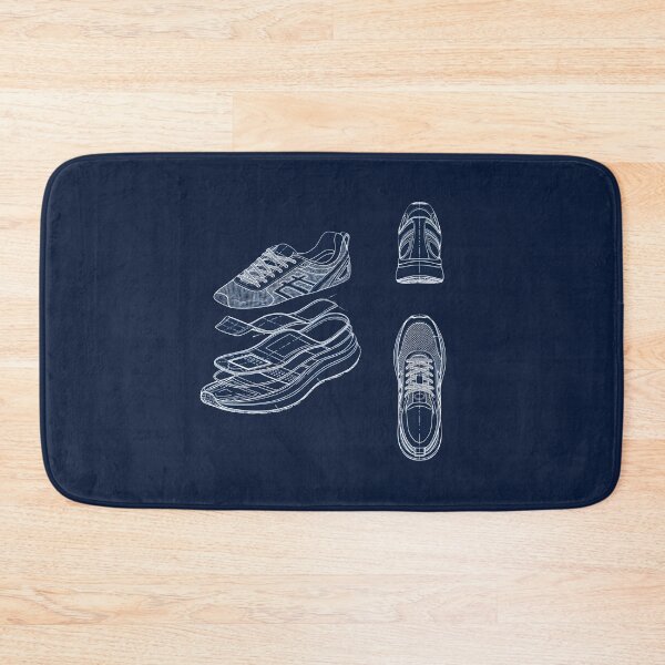 Item preview, Running Shoe Anatomy Blueprint - Sneakerhead Technical Drawing designed and sold by Dakson Design - Fantasy Art.