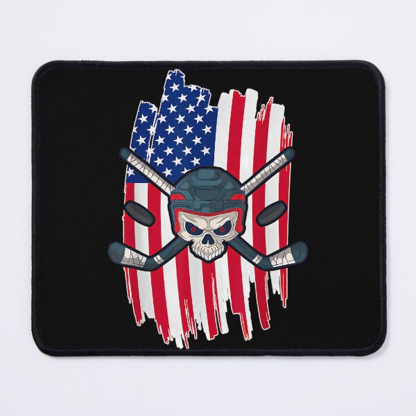 Item preview, Usa Flag Hockey Skull 4Th Of July Patriotic Ice Hockey designed and sold by Spencer912.
