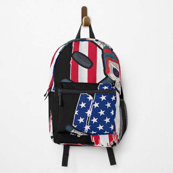 Item preview, Usa Flag Hockey Skull 4Th Of July Patriotic Ice Hockey designed and sold by Spencer912.