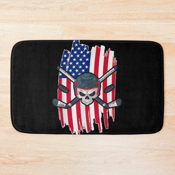 Item preview, Usa Flag Hockey Skull 4Th Of July Patriotic Ice Hockey designed and sold by Spencer912.