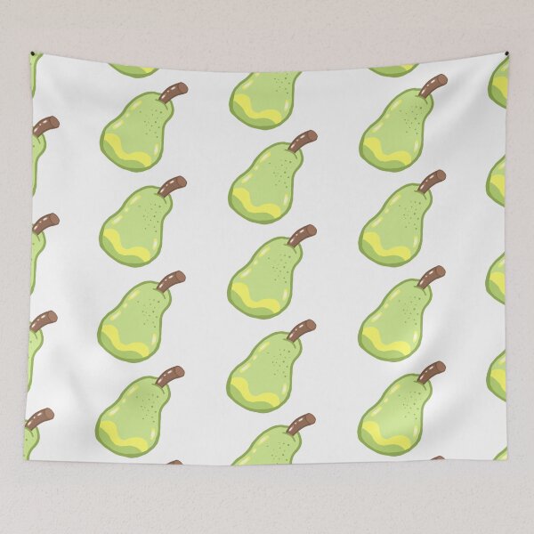 Item preview, Pear Fruit of the island crossing animal new horizons inspired unofficial fan art  designed and sold by Mariecobiz.