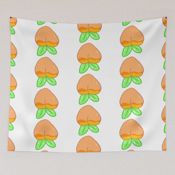 Item preview, Peach Fruit of the island crossing animal new horizons inspired unofficial fan art  designed and sold by Mariecobiz.