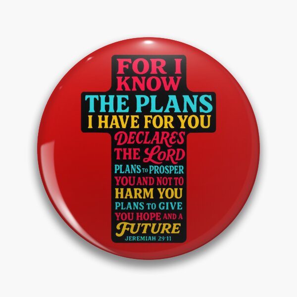 Item preview, Jeremiah 29:11 For I Know The Plans I Have For You Declares The LORD designed and sold by plushism.