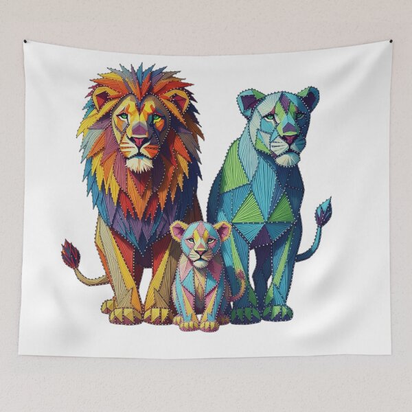Item preview, The lion, king of the jungle. designed and sold by PP&RAINBOW SHOP.