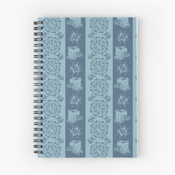 Item preview, Floral Travel Snapshots Striped Dark & Light Teal designed and sold by Digitalmyth's Designs.