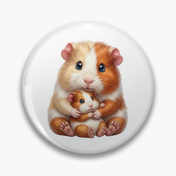 Item preview, Sweetness and Tenderness: Guinea Pig Duo designed and sold by CHRIST5000.