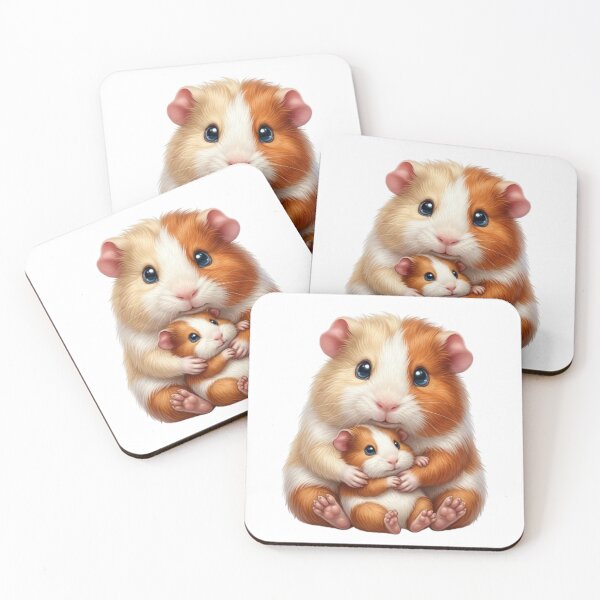 Item preview, Sweetness and Tenderness: Guinea Pig Duo designed and sold by CHRIST5000.
