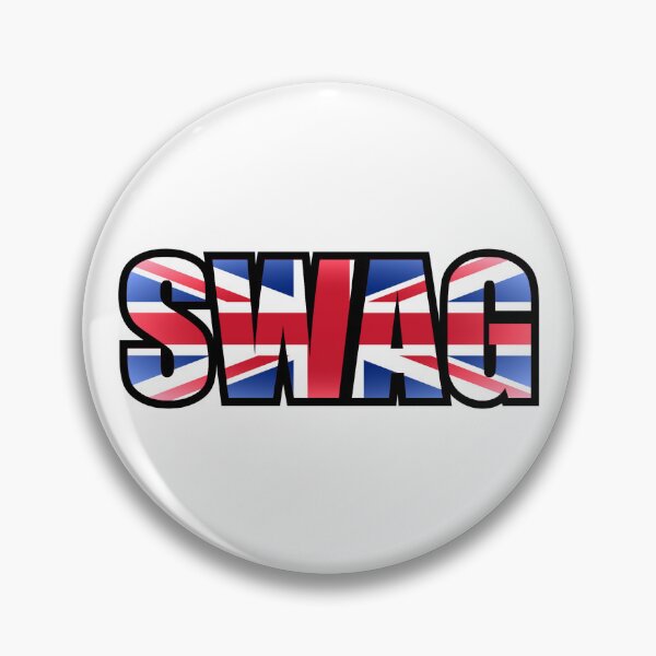 Item preview, Impact Text SWAG British UK Flag Union Jack designed and sold by theridman.