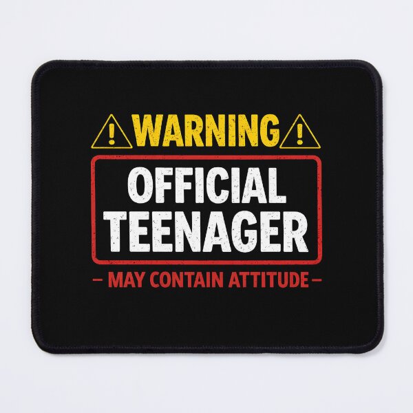 Item preview, Warning Official teenager May contain attitude designed and sold by JODYSMORGAN.