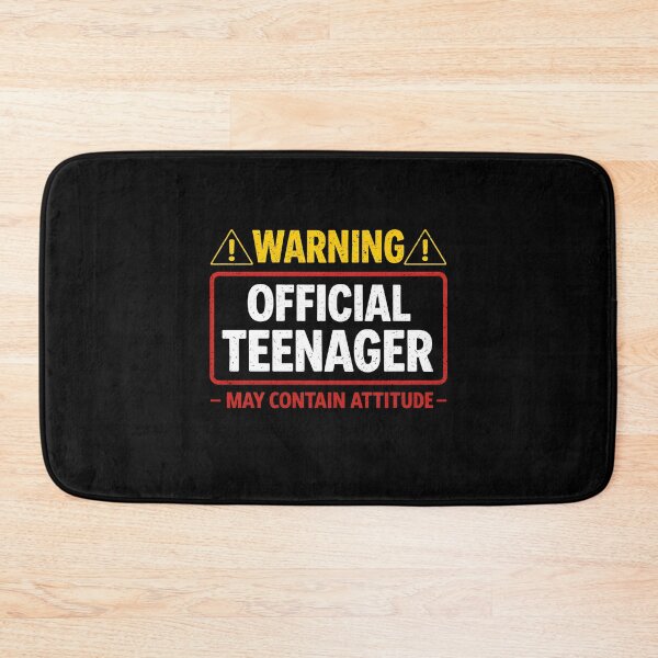 Item preview, Warning Official teenager May contain attitude designed and sold by JODYSMORGAN.