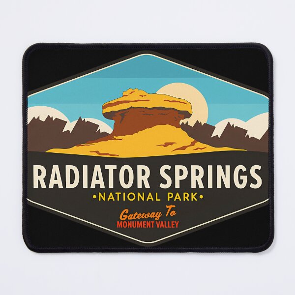 Item preview, Radiator Springs National Park Gateway To Monument Valley designed and sold by ZEGHO.