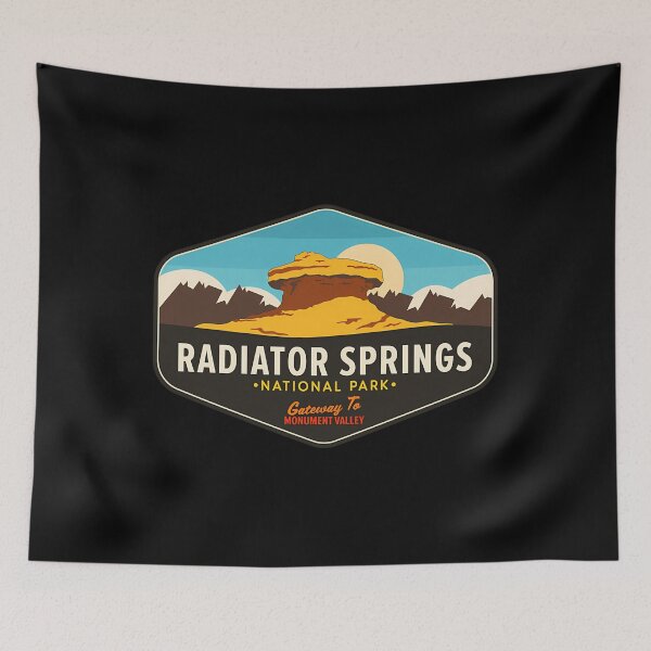 Item preview, Radiator Springs National Park Gateway To Monument Valley designed and sold by ZEGHO.