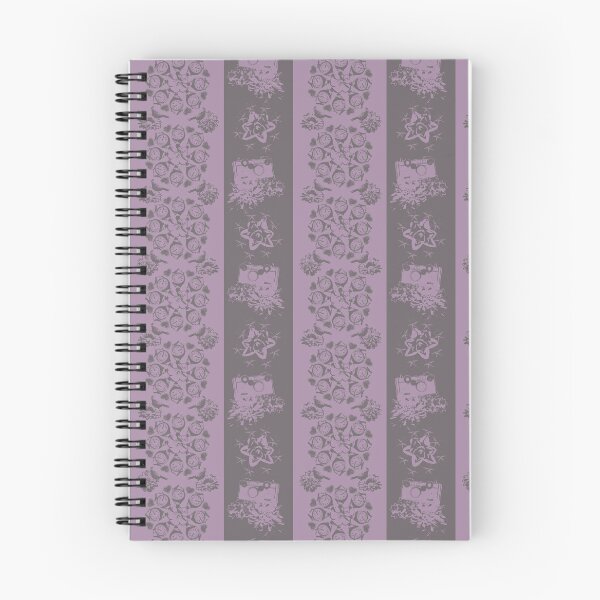 Item preview, Floral Travel Snapshots Striped Brown & Mauve designed and sold by Digitalmyth's Designs.