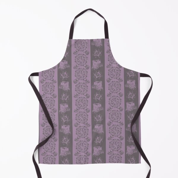 Item preview, Floral Travel Snapshots Striped Brown & Mauve designed and sold by Digitalmyth's Designs.
