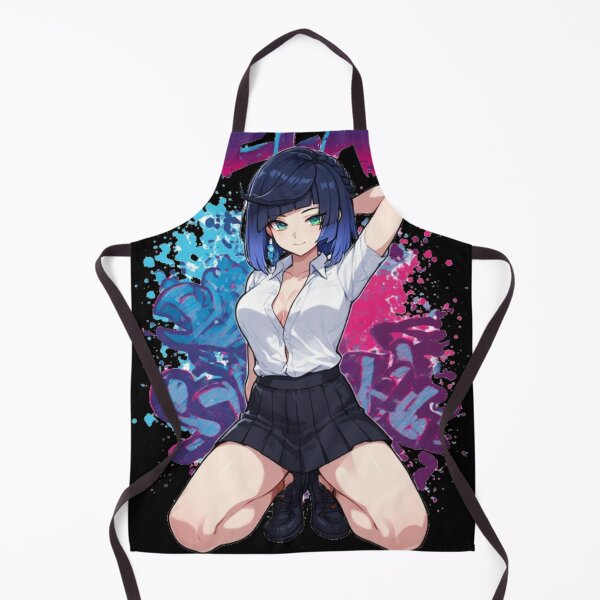 Item preview, Neon Urban Edge: Midnight Blue Anime Aesthetic designed and sold by Jimakmo.