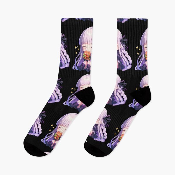 Item preview, Kyoko Kirigiri Danganronpa Chibi Kawaii Burger Calm designed and sold by earlobejerk.