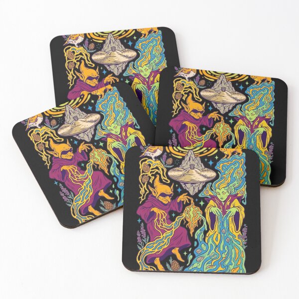 Item preview, The Echoes of magic witches using bird and cat  designed and sold by LineLoo.