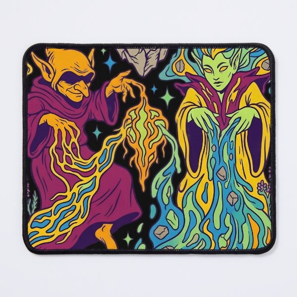 Item preview, The Echoes of magic witches using bird and cat designed and sold by LineLoo.