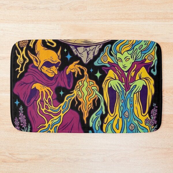 Item preview, The Echoes of magic witches using bird and cat  designed and sold by LineLoo.