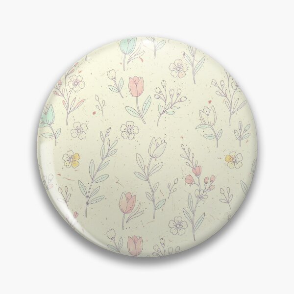 Item preview, Minimalist Pastel Wildflower Botanical Pattern designed and sold by FestivityFinds.