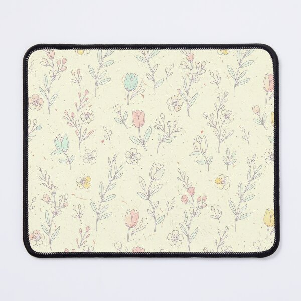Item preview, Minimalist Pastel Wildflower Botanical Pattern designed and sold by FestivityFinds.