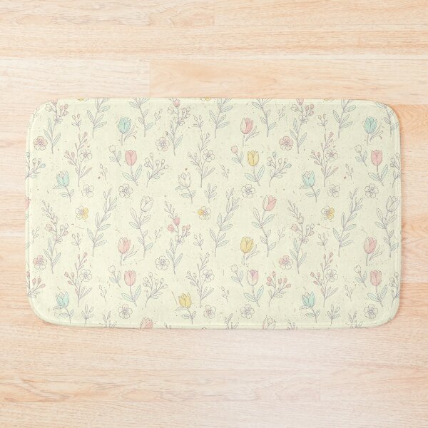 Item preview, Minimalist Pastel Wildflower Botanical Pattern designed and sold by FestivityFinds.