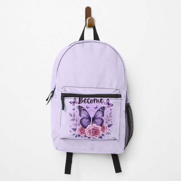 Item preview, Become: Purple Butterfly Watercolor Art - Soft Purple Glow designed and sold by PriyaMagic.