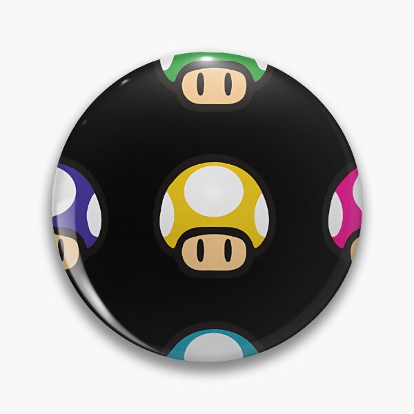 Item preview, 1Up Retro Mushrooms Pack Of 9 designed and sold by ZEGHO.