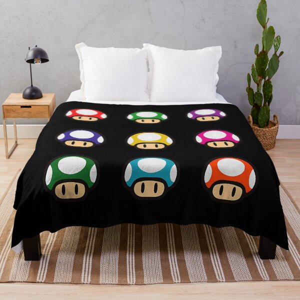 Item preview, 1Up Retro Mushrooms Pack Of 9 designed and sold by ZEGHO.