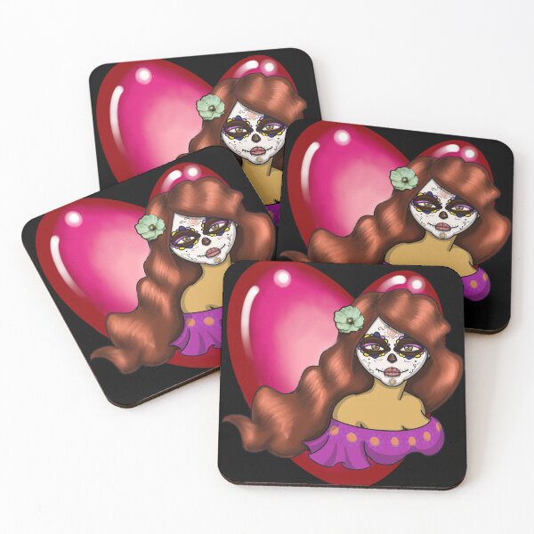 Item preview,   Catrina Flor con Corazon designed and sold by KabronX.