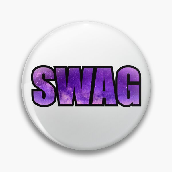 Item preview, Impact Text SWAG Purple Galaxy designed and sold by theridman.