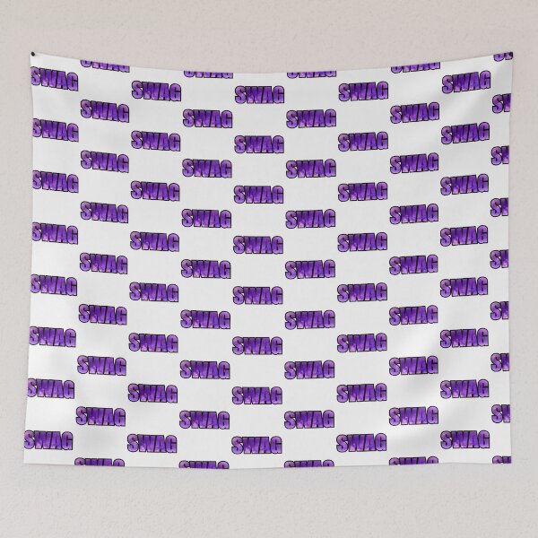 Item preview, Impact Text SWAG Purple Galaxy designed and sold by theridman.