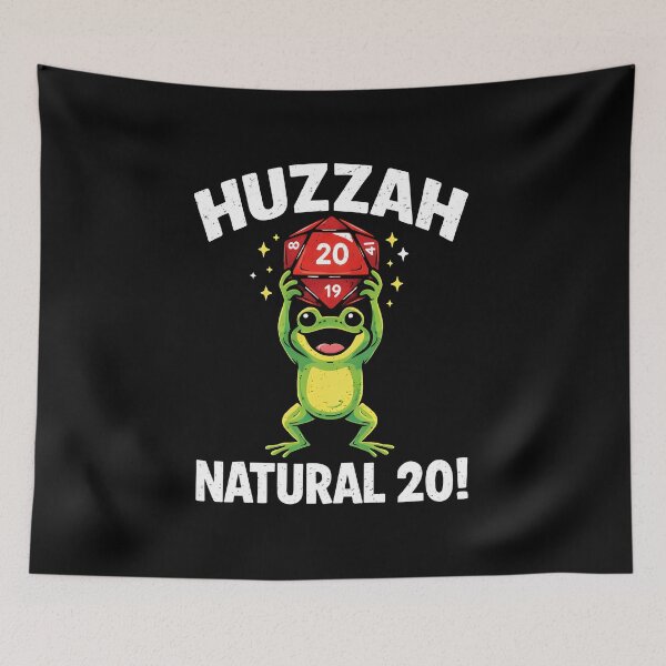 Item preview, Huzzah Natural 20 designed and sold by JODYSMORGAN.