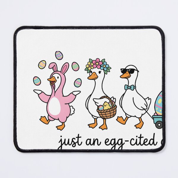 Item preview, Funny Egg-cited Easter Goose designed and sold by KroghDs.