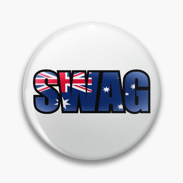 Item preview, Impact Text SWAG Australia Flag designed and sold by theridman.