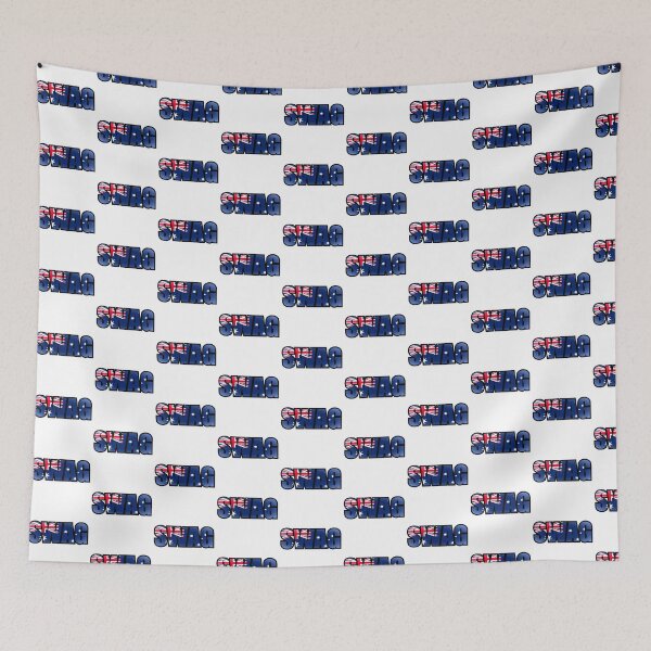 Item preview, Impact Text SWAG Australia Flag designed and sold by theridman.