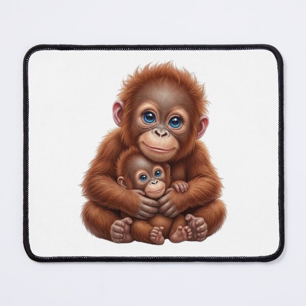 Item preview, Tenderness of Borneo: Orangutan Duo designed and sold by CHRIST5000.