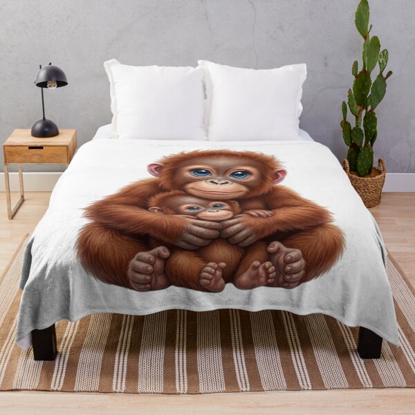 Item preview, Tenderness of Borneo: Orangutan Duo designed and sold by CHRIST5000.