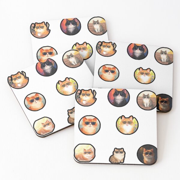 Item preview, Cool Cats designed and sold by KrisGraphic45.