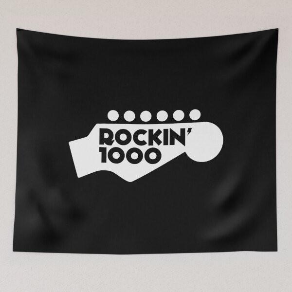 Item preview, Rockin'1000 White Logo  designed and sold by gandhiawan.