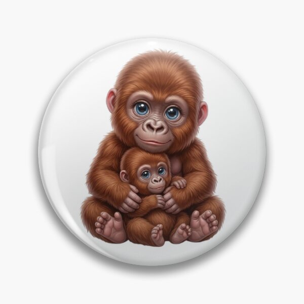 Item preview, Royal Tenderness: Gorilla Duo designed and sold by CHRIST5000.