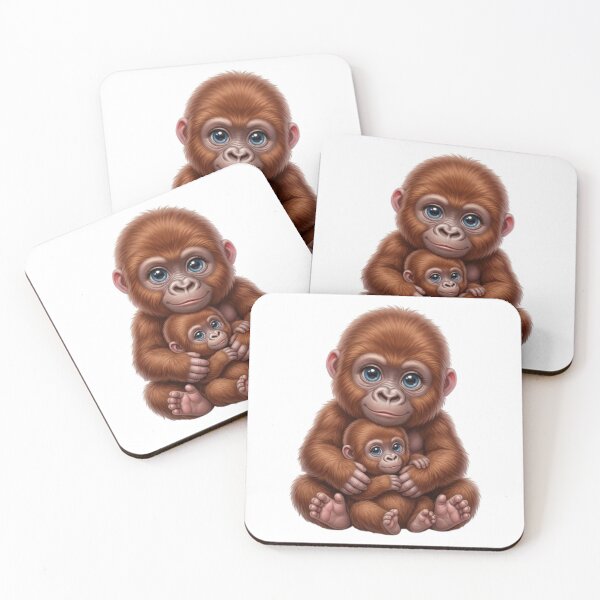 Item preview, Royal Tenderness: Gorilla Duo designed and sold by CHRIST5000.