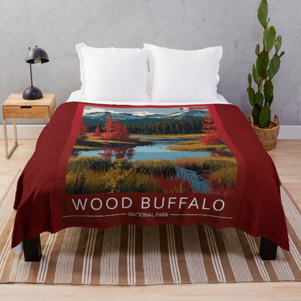Item preview, Wood Buffalo National Park Canada Travel designed and sold by Thistle-TShop.
