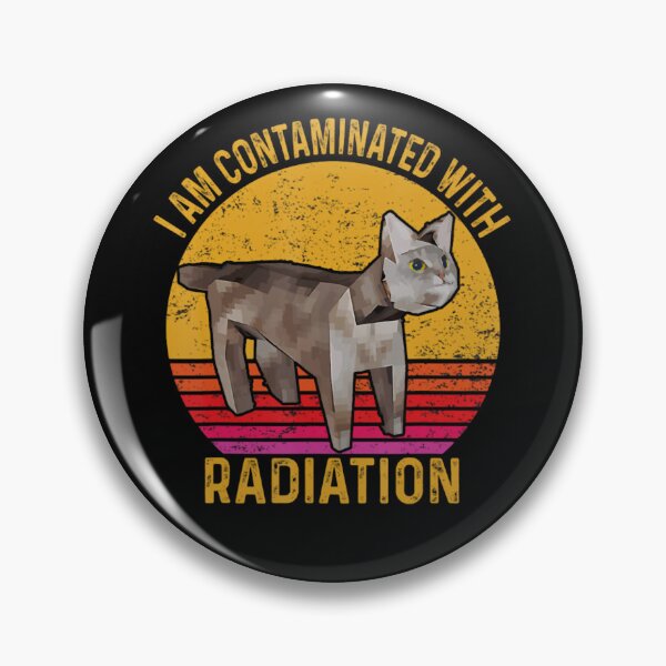 Item preview, Funny I Am Contaminated With Radiation Japanese Cat Meme  designed and sold by storemdk.