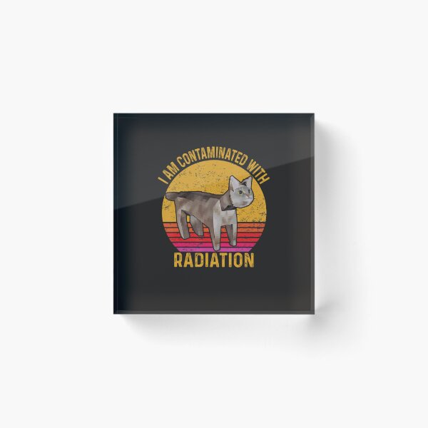 Item preview, Funny I Am Contaminated With Radiation Japanese Cat Meme  designed and sold by storemdk.