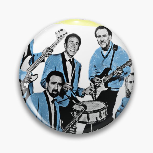 Item preview, Nicolas And The Cages (Nic Cage Band) designed and sold by gandhiawan.