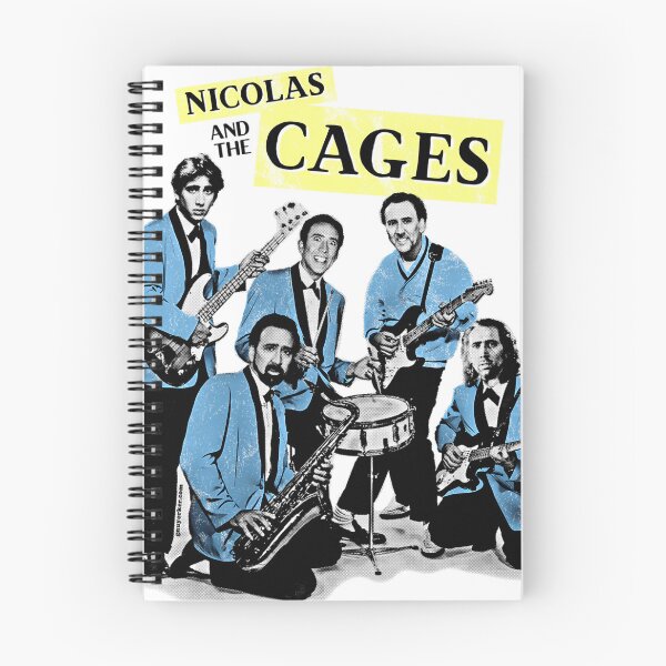 Item preview, Nicolas And The Cages (Nic Cage Band) designed and sold by gandhiawan.