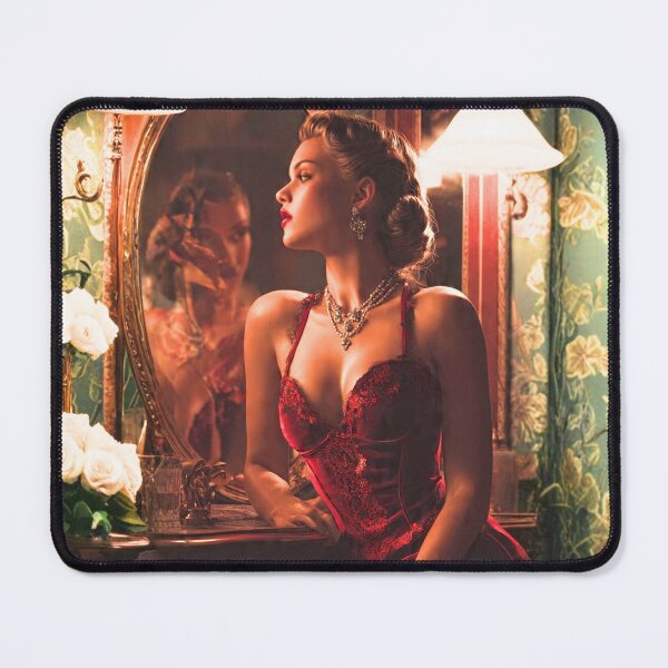 Item preview, Vintage Noir Glamour - Classic Hollywood Starlet Pin-Up designed and sold by SunPeachRetro.